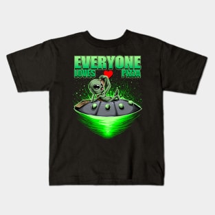 Everyone Loves Pizza Kids T-Shirt